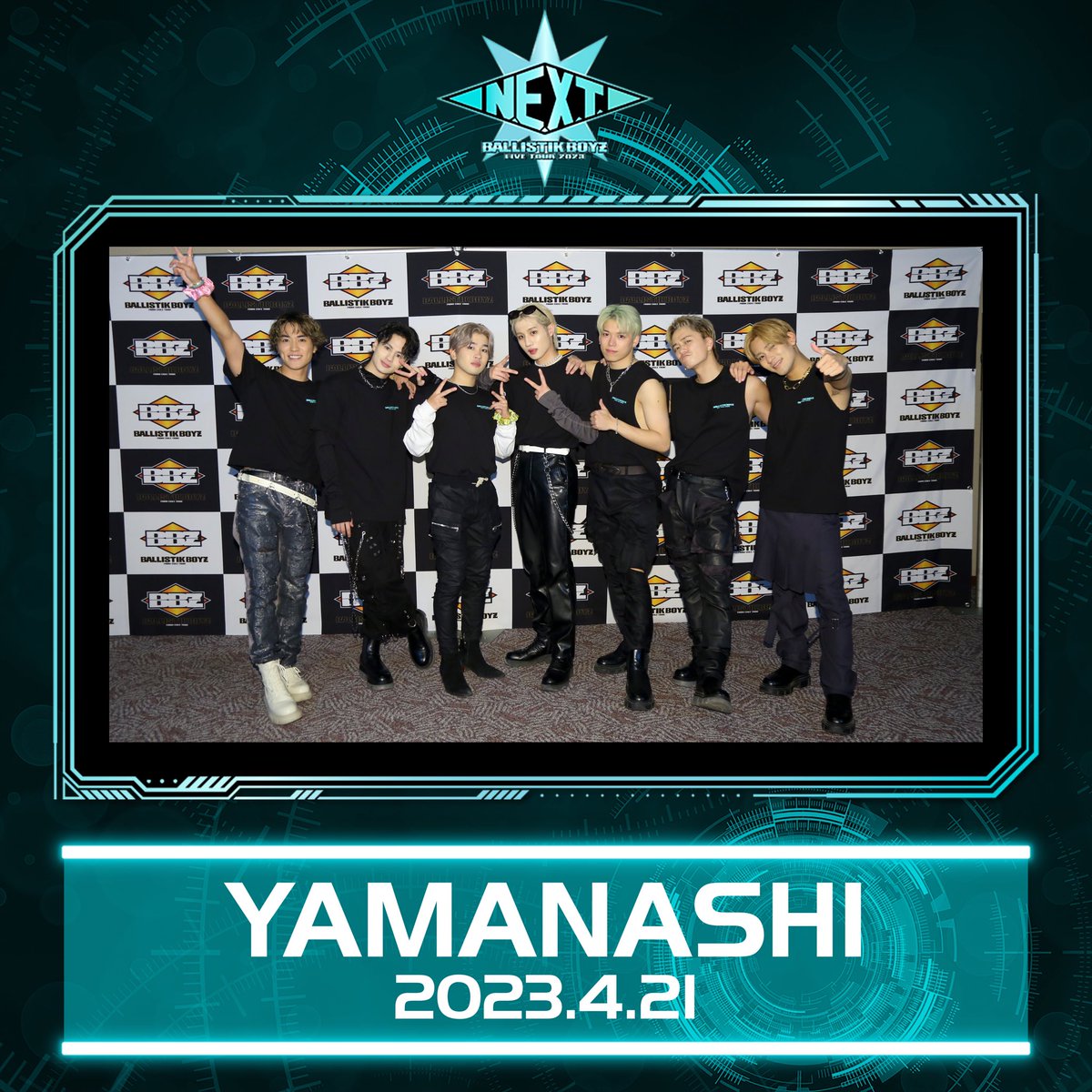 ballistik_fext's tweet photo. BALLISTIK BOYZ 
LIVE TOUR 2023 "N.E.X.T."

Thank you YAMANASHI✨

N.E.X.T. is
🌟 D-2 KYOTO 🌟

https://t.co/PBGYtABelN

#BBZ_NEXT
#BALLISTIKBOYZ #BBZ https://t.co/NLfOGT7CKg
