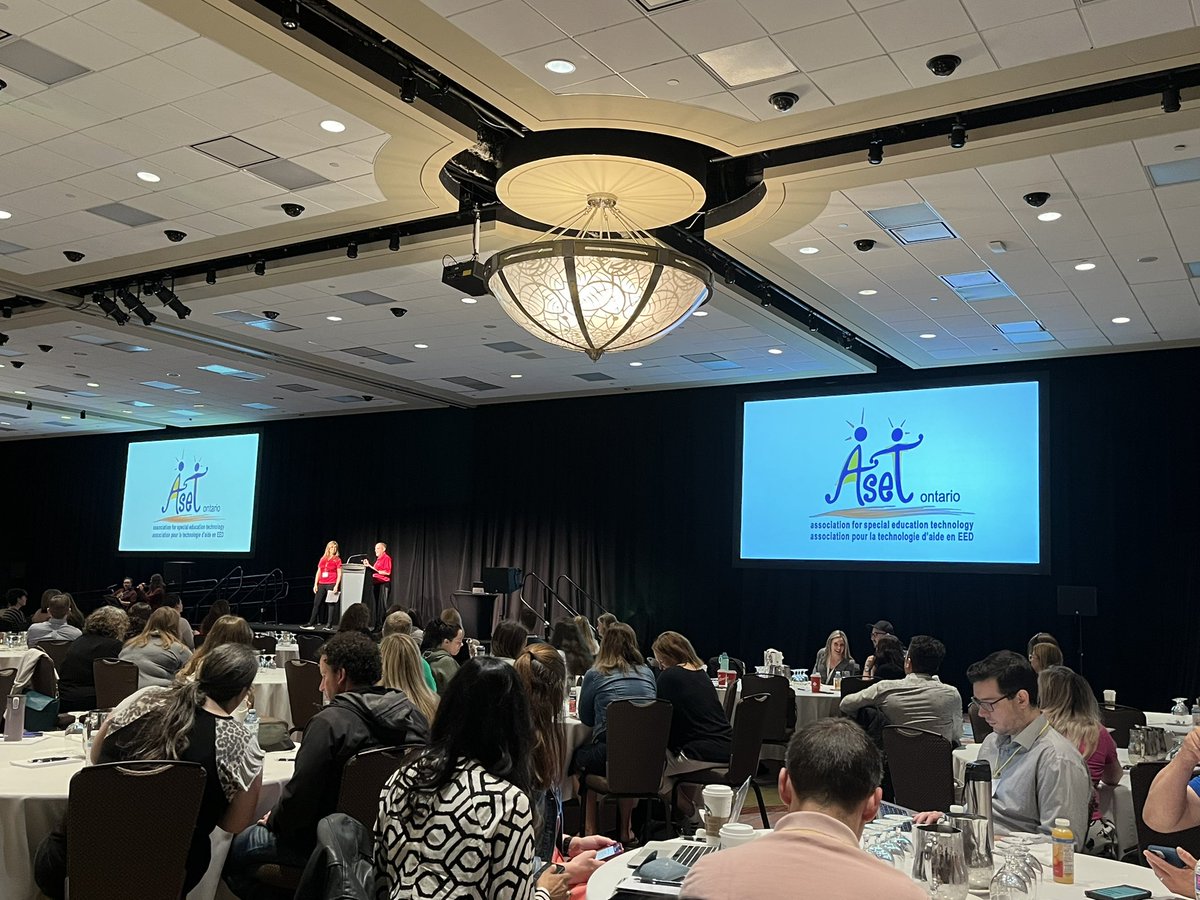 mrsnatashajones's tweet photo. Excited to learn and connect at the @asetOntario Conference today in Niagara! Looking forward to seeing so many familiar faces from @HCDSB @HcdsbSea 💡 https://t.co/ayLKOpXVzg
