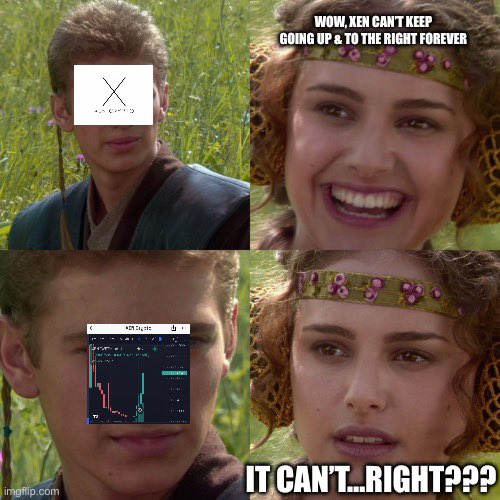 Hyperbrolyk's tweet photo. $Xen. We only stop for fuelโฆ lfg. Donโt fade us. โ๐#xen #xentoken #crypto #faircrypto #firstprinciples #foreverdown 2 #foreverup #xenmemes #xenmeme #innovation #technology #cryptography #coding #x #x1 #spacex #amazon #siliconvalley #aapes #richfoxclub #rfc #friday #xencrypto https://t.co/7BqLKOVqrE