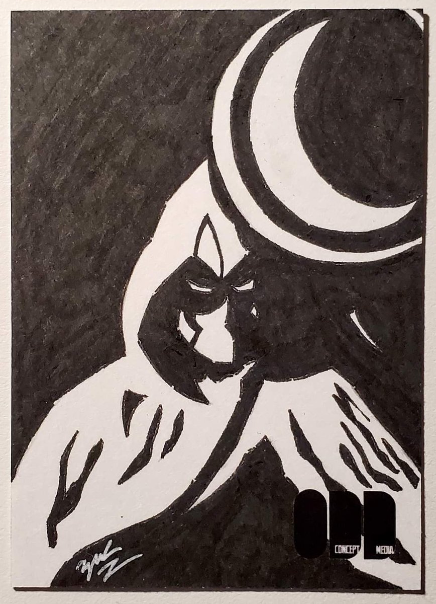 concept_odd's tweet photo. Some recent sketch cards that are done or need to be completed 🌙🦝🌙🦝🌙

#oddconceptmedia #MoonKnight #skottieyoung #rocketraccoon https://t.co/U1iLis39gj