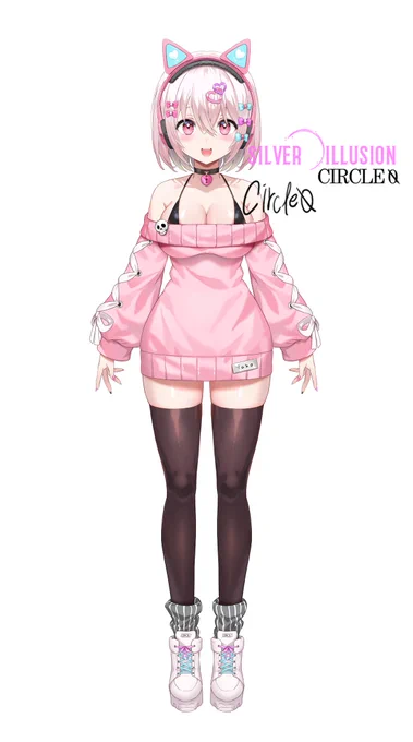 ユーチューバーゆかちゃん Live2D model#オリジナル #circle0 