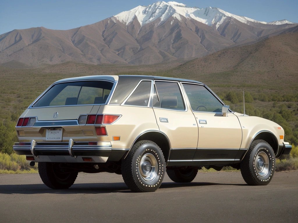 The 1974 Acura MDX was Acura's top of the line crossover offering in the 1970's. It was offered in Two-Door and four-door variants.
#Acura #acuramdx #mdx #crossover #SUV #luxurysuv #Honda #alternateuniverseacuras #stablediffusion