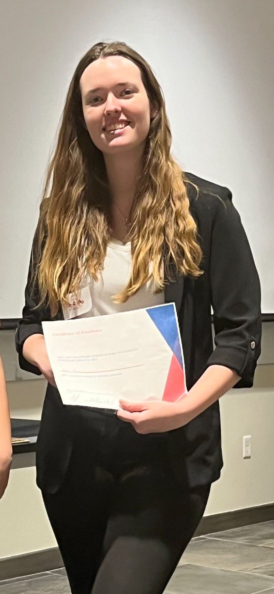 ufpolypmse's tweet photo. Congratulations to the undergraduate student poster award winners at our annual Soft Matter Applied Research and Technology Symposium (SMARTS)! 
Amazing work by Victoria Thomson and Faith Kern https://t.co/SYbu0HDNZw