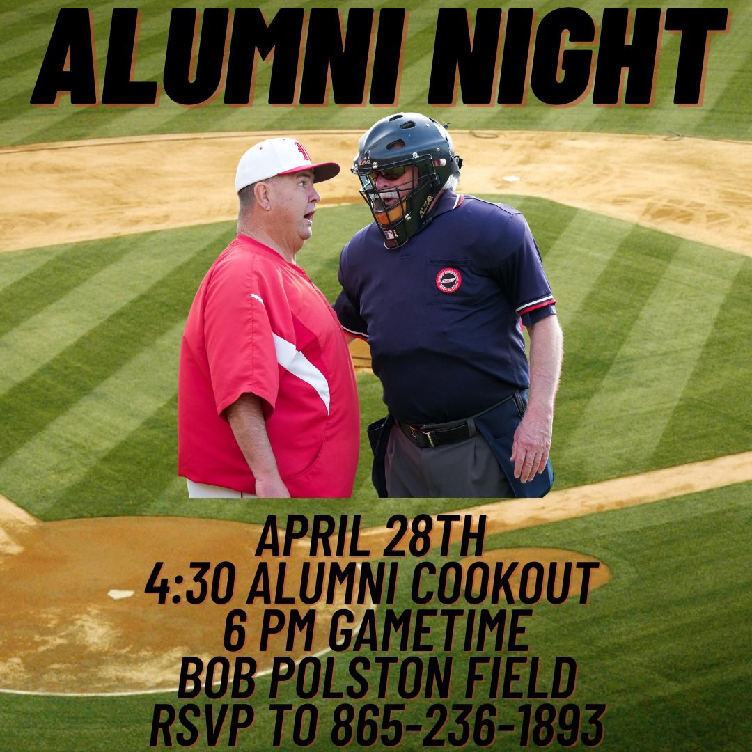 ONE WEEK AWAY! Please come join us for Coach Polston’s last regular season home game! We will be having an alumni cookout dinner at 4:30 followed by a regular season varsity game against Carter High School. Come support the program and give coach a crowd on this night!