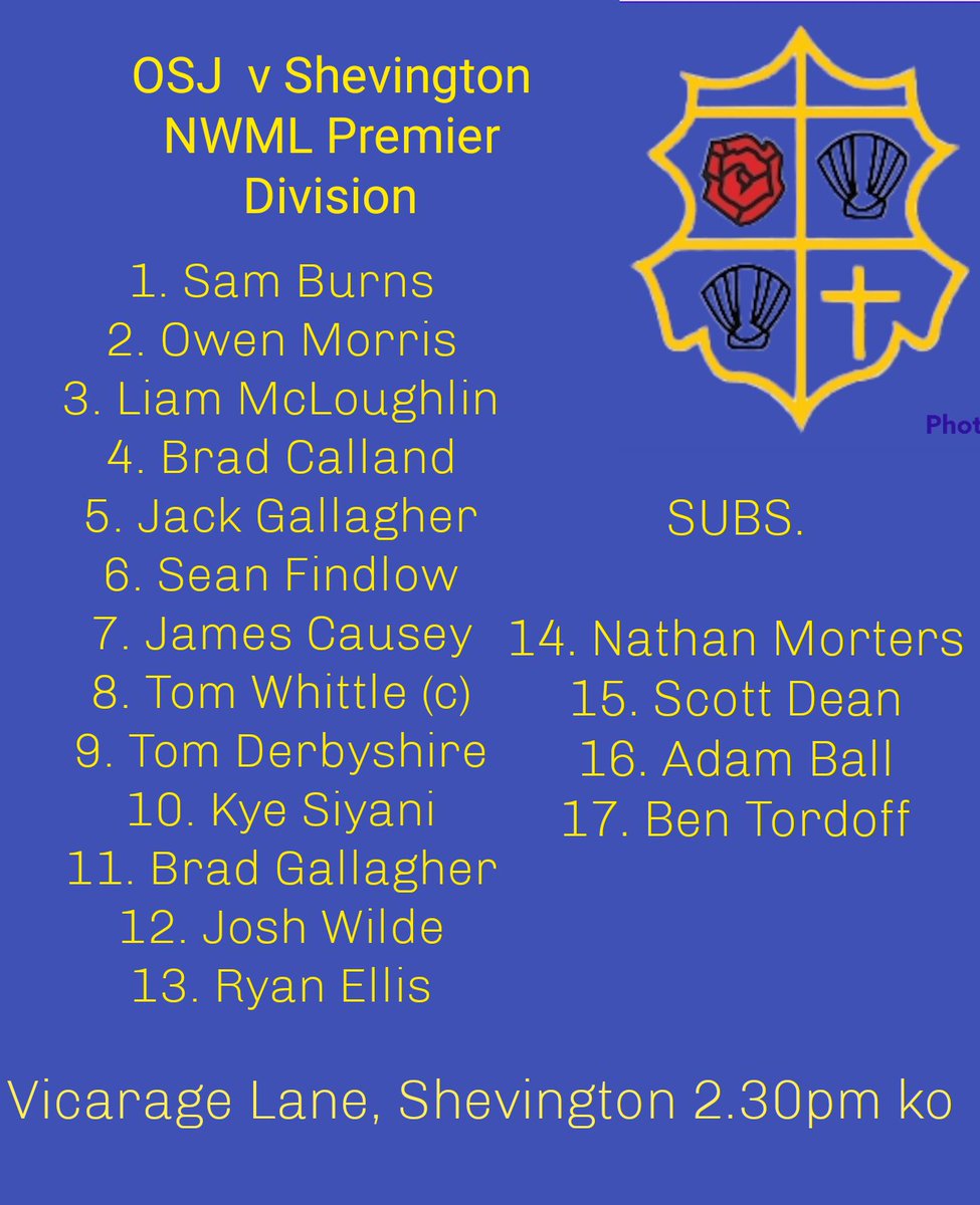 OSJ_openage's tweet photo. Both of our OA squads for tomorrows matches against @ShevingtonShark and @PilksRecsARLFC 

Good luck to the 7 of our U18s team pushing up to our 'A' team!

🔵🟡 https://t.co/6NGiAKBxUB