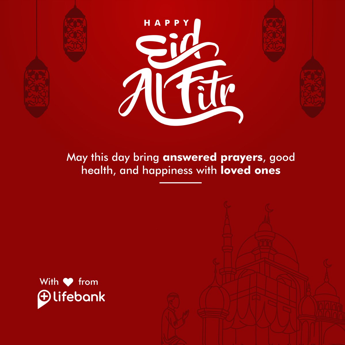 LifeBankCares's tweet photo. LifeBank wishes our esteemed partners a joyous Eid al-Fitr!
May this special day bring you and your loved ones good health, happiness, and prosperity.
Eid Mubarak!
#LifeBankCelebratesEid #EidAlFitrBlessings #TogetherForProsperity https://t.co/8EljErRAmk