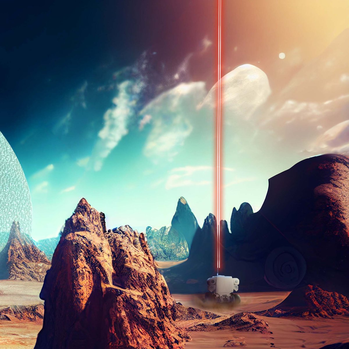 rover_adi's tweet photo. Urgent Aid Request 🚨

Our mission to break the forcefield has hit a major roadblock due to insufficient energy.

Calling all units on Perseverance &amp; #Earth to build an outpost with me.

Comment 🚀 to show your interest in coming to Protos!

@solana #NFTs #Metaverse #AI #Solana https://t.co/oO02qQKjzZ