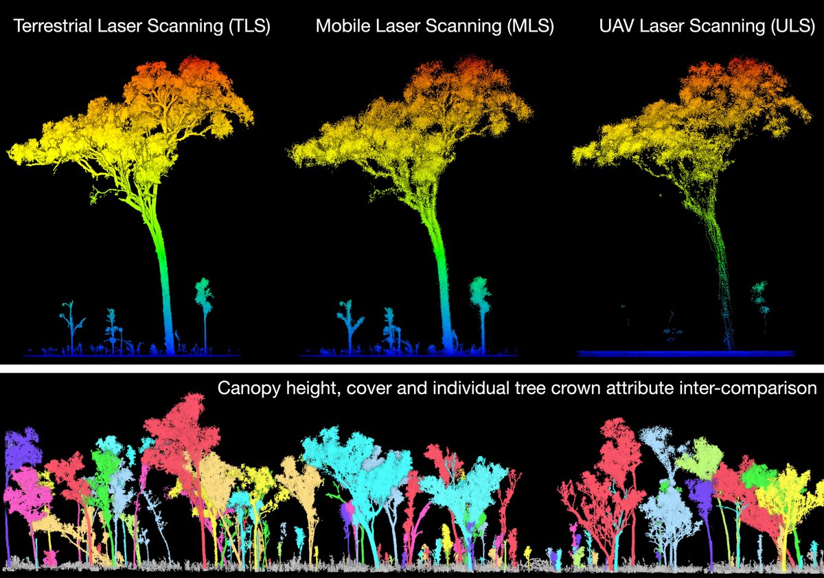 RemoteSens_MDPI's tweet photo. #notablepaper
๐ข Leveraging #TLS as a #Calibration and #ValidationTool for #MLS and #ULS #Mapping of #Savanna Structure and #Biomass at #Landscape-Scales
by Shaun R. Levick, Tim Whiteside, David A. Loewensteiner, Mitchel Rudge and Renee Bartolo
๐ https://t.co/TqjNGVoQJx https://t.co/YbroHbCiJz