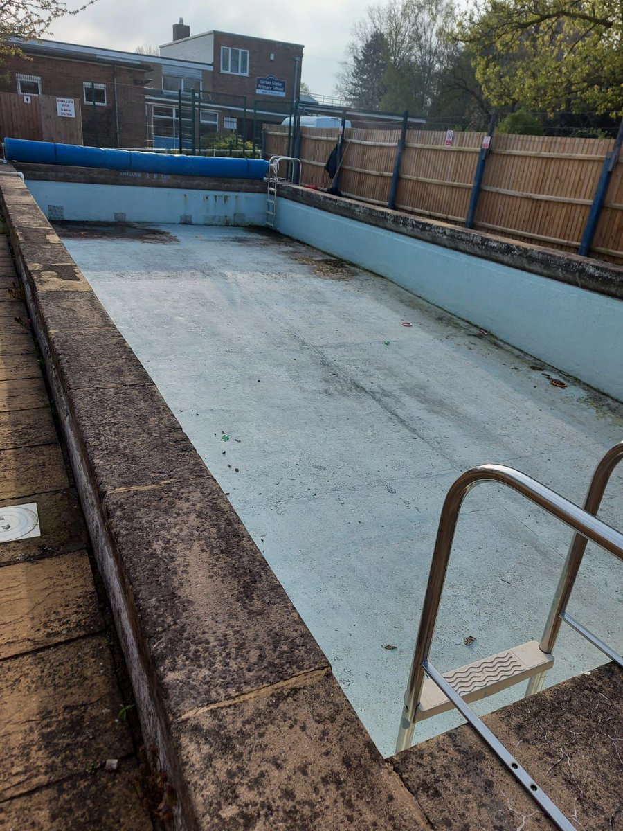 GirtonGlebePS's tweet photo. We are getting our pool Summer ready! Look at the progress our site team have made this week.
#primaryeducation #swimming #summeready #beforeandafter https://t.co/31dNURSJUV