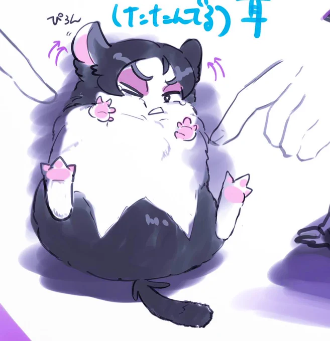 #ピーニャの日現行の絵間に合わないので 再掲語感が良くて「ピニャスター」と呼んでるが見た目がチンチラとジリス 