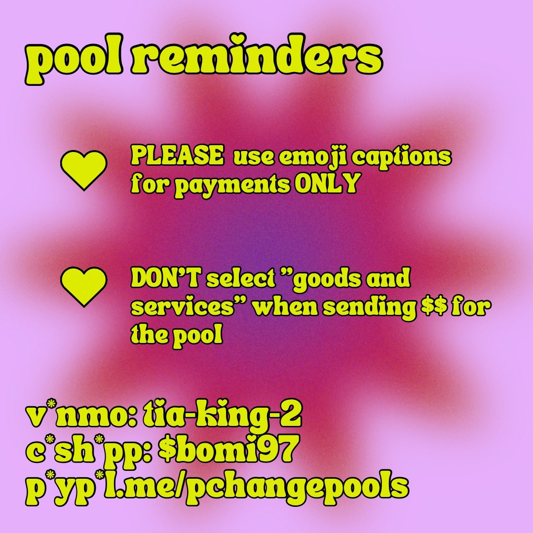 good morning fotp! 🌞 today we’re doing a split pool for <a href="/MutualAidAthens/">Mutual Aid Athens</a>, which is on the front lines of #StopCopCity, and Black Cat Mutual Aid, which was cofounded by Tortuguita, the forest defender murdered by the Atlanta Police Department. let’s raise *at least* $2500!!! 😤😤