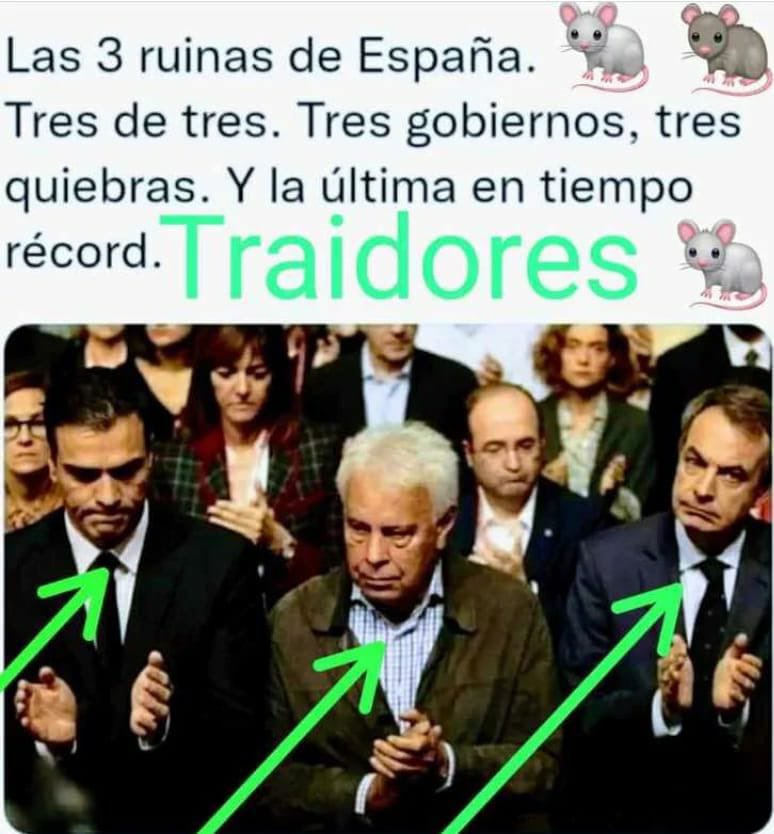 ZulemaDelgado's tweet image. Menudos @PSOE SINVERGÜENZAS rojos🇲🇦  🥀😈ojalá que sus restos no sean exhumados como #PrimodeRivera DIOS LES PERDONE TANTA INIQUIDAD 😥😥😥😥
@COPE @trece @abc_es @TRECE_es @eltorotv @okdiario