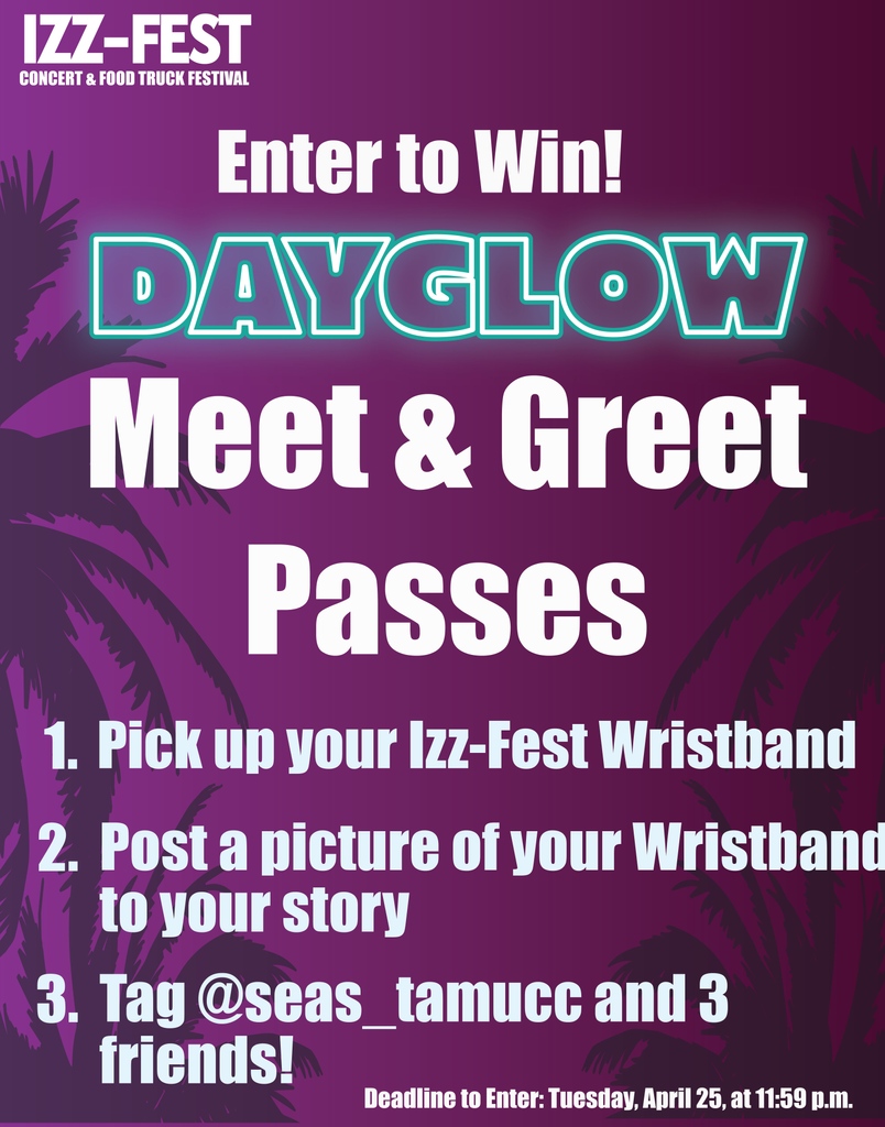 SEAStamucc's tweet photo. 🎫 ENTER TO WIN YOUR DAYGLOW MEET AND GREET PASS 🤩

There are two ways to enter to win a Dayglow Meet and Greet Pass for your and a friend for the Izz-Fest: Concert and Food Truck Festival 👇️👇️👇️

DM us with questions or for alt captions! https://t.co/pec6Bbwtev