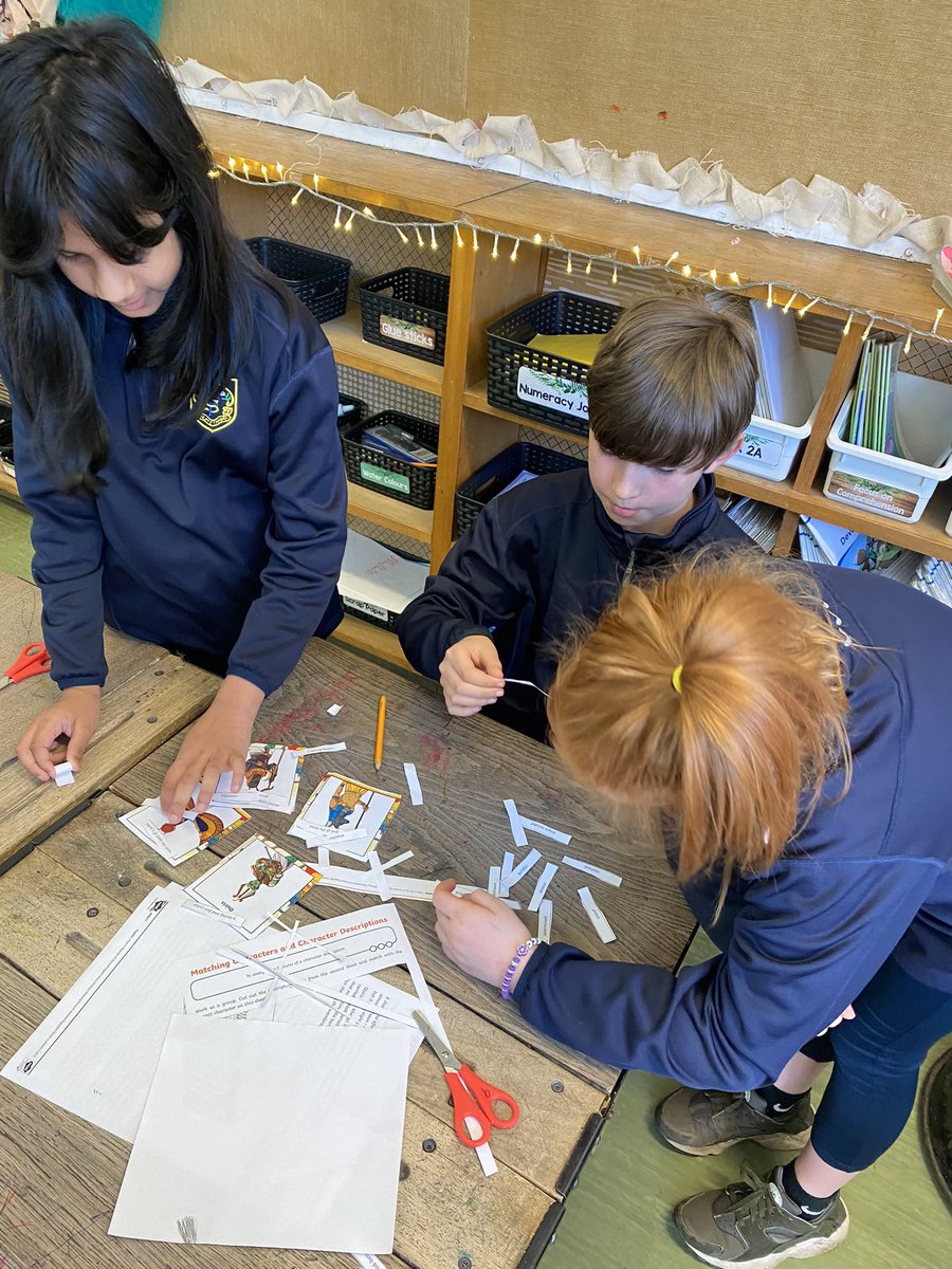 fernhillp5's tweet image. We had so much fun analysing #CharacterDescription during Taught Writing this week! We worked hard to identify character appearance, thoughts, feelings, actions and personality traits! ✏️ #Committed #ThisIsWhereWeBelong 💛💙