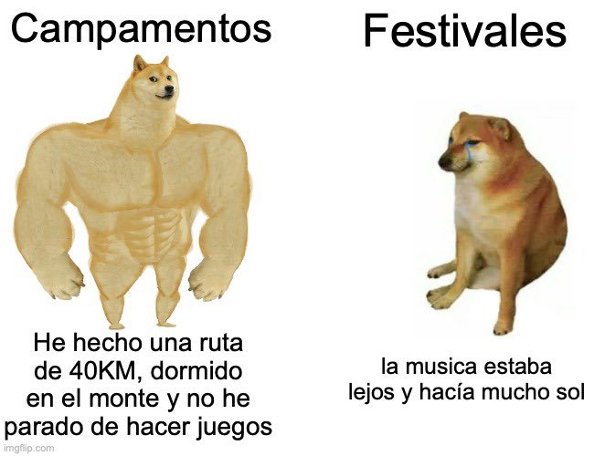 Nuestro meme semanal sobre campamentos de verano.