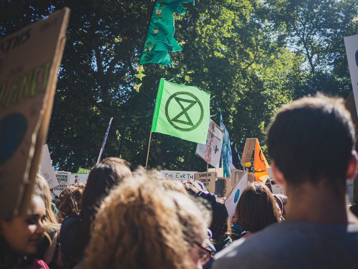 social360's tweet photo. Extinction Rebellion has launched #TheBigOne campaign, a four-day action on Westminster and the Houses of Parliament.

Our team at @Social360 will be closely monitoring this event, tracking volumes, keywords and hashtags, and identifying influencers generating engagement. https://t.co/rRgVjVHTGy
