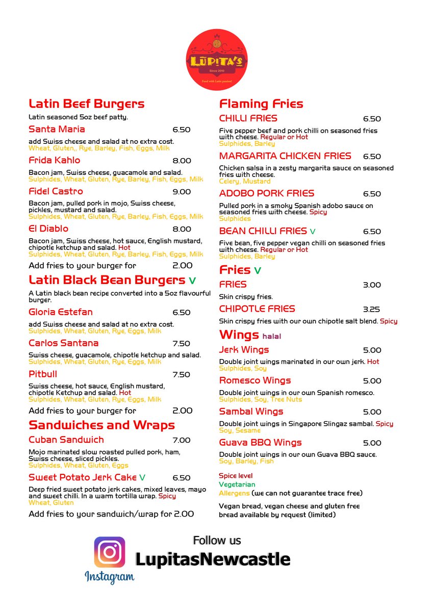 fredas_colly's tweet photo. Lupitaโs are back this Saturday 1pm-8pm
#empanadas #lupitasempanadas #cubansandwich #burgers #nusu #newcastlestudents #lupitasnewcastle #lupitas #latinfood #hispanicfood #caribbeanfood #southamericanfood #newcastle #jesmond https://t.co/6jCbH6XD1E