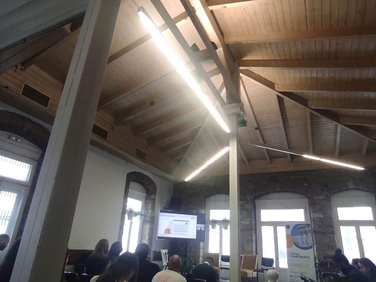 encludeproject's tweet photo. Our partner, @gxexakis presented  #ENCLUDE at the @yeseurope_org Conference. He discussed over the #decarbonization pathways, #energycitizenship narratives as well as some outputs from #energycommunities &amp; initiatives case studies &amp; the implementation of the int. policy platform. https://t.co/nKHKNEaNGP