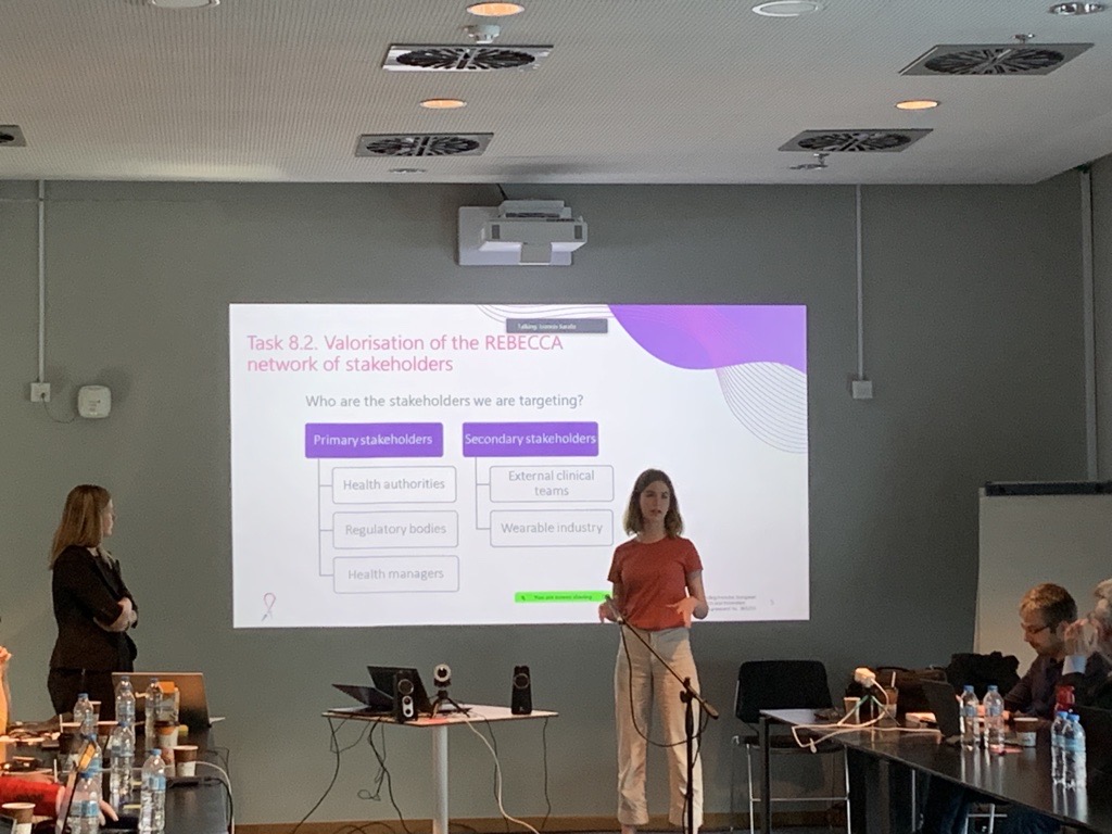 EHMAinfo's tweet photo. @REBECCA_project ๐ฃ๏ธ#EHMA Policy Officer, Ms Emmi Weller, run a workshop on the valorisation of the #REBECCA network of stakeholders, providing a clear picture of the project's target groups. https://t.co/sqSf1f5N5X