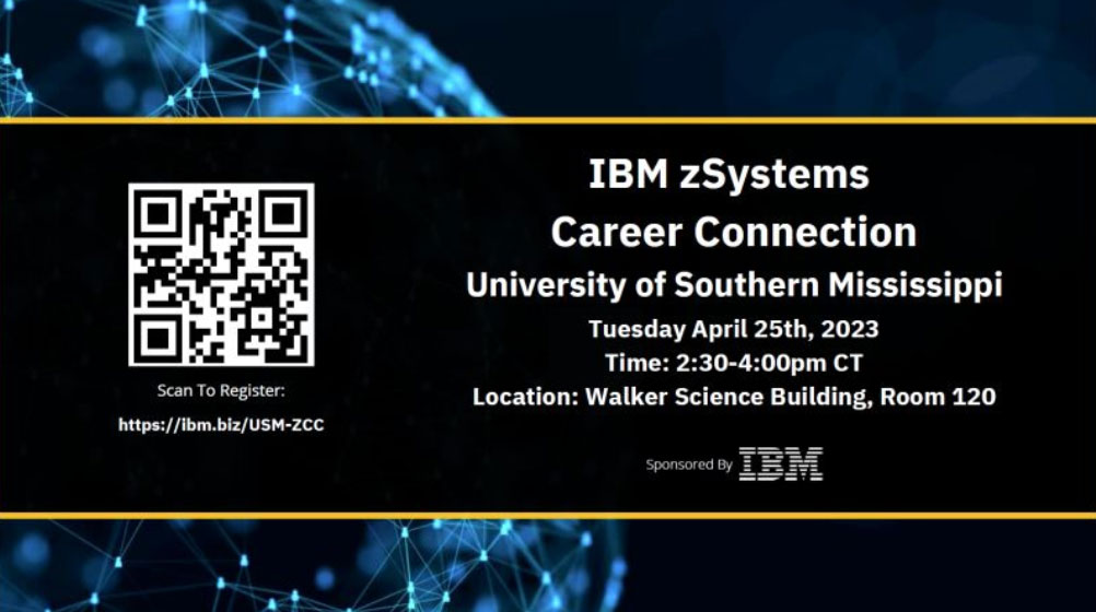 MainlineInfoSys's tweet image. Mainline is proud to support The University of Southern Mississippi students at the #IBM zSystems Career Connection.  Connecting local #EnterpriseComputing employeers with students. 
#IBMZ #ibmsystems #mainlineproud