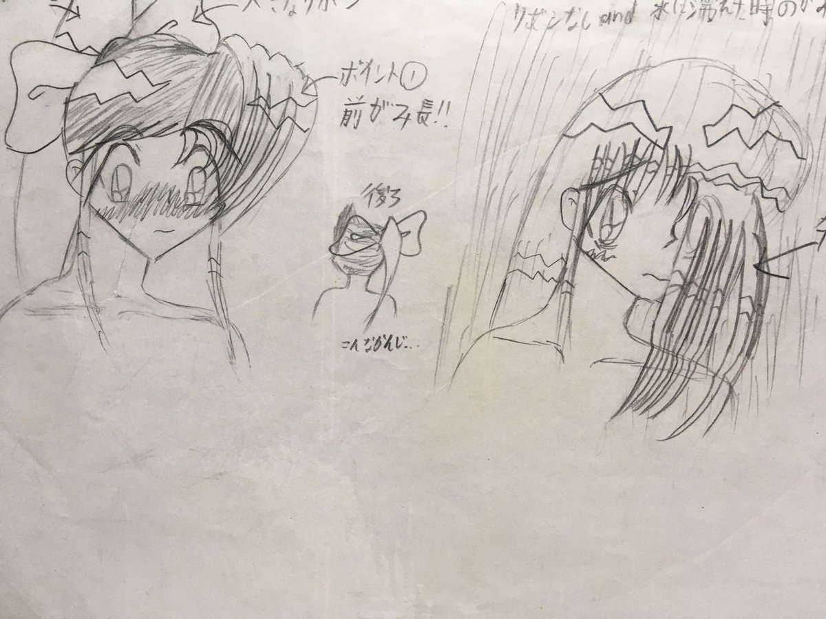 うわぉ超懐かしい...wwwww
#過去絵を投げて絵を描いた気になろうキャンペーン 
#オリキャラ
#杉山八女
#日向神 