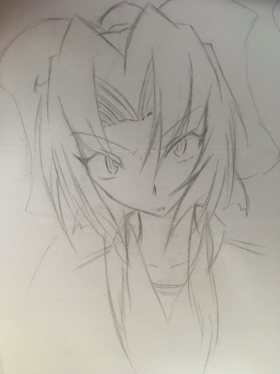 うわぉ超懐かしい...wwwww
#過去絵を投げて絵を描いた気になろうキャンペーン 
#オリキャラ
#杉山八女
#日向神 