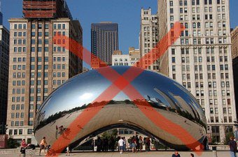 georgebupdates's tweet photo. George Berry ate The Bean in Chicago :( https://t.co/w1VrpZ3sZ4