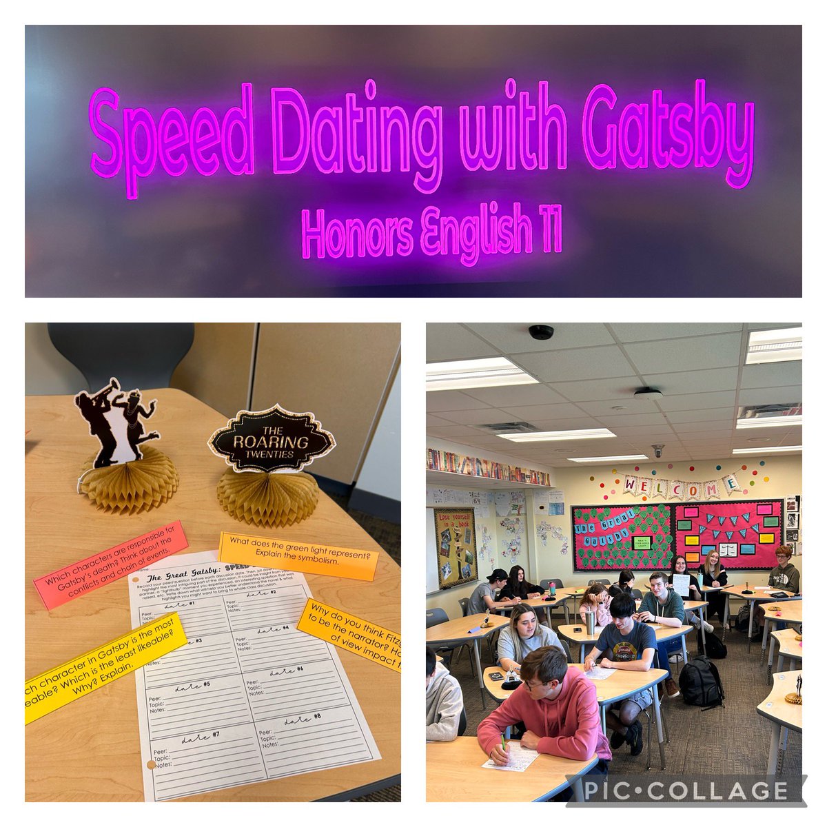 Linda Weaver (@weaverfever18) on Twitter photo Review activity for 🚖The Great Gatsby! Love the conversations! 💚 #gatsby #MontourProud <a href="/hilltopspartan/">Montour High School</a> <a href="/MrsKCrawshaw/">Kylee Crawshaw</a> Review activity for 🚖The Great Gatsby! Love the conversations! 💚 #gatsby #MontourProud <a href="/hilltopspartan/">Montour High School</a> <a href="/MrsKCrawshaw/">Kylee Crawshaw</a>