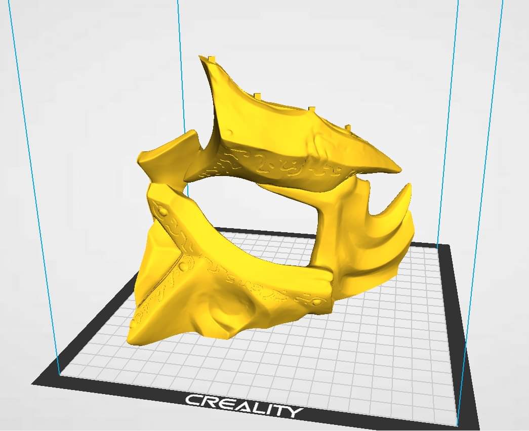 Shamaz084's tweet photo. Left and right side printing today! Love having 2 printers!!
#3dcg #3dprinting #cosplay #prop #lichking #helm #wip #worldofwarcraft #makecoolstuff https://t.co/hilYoCD7Ve