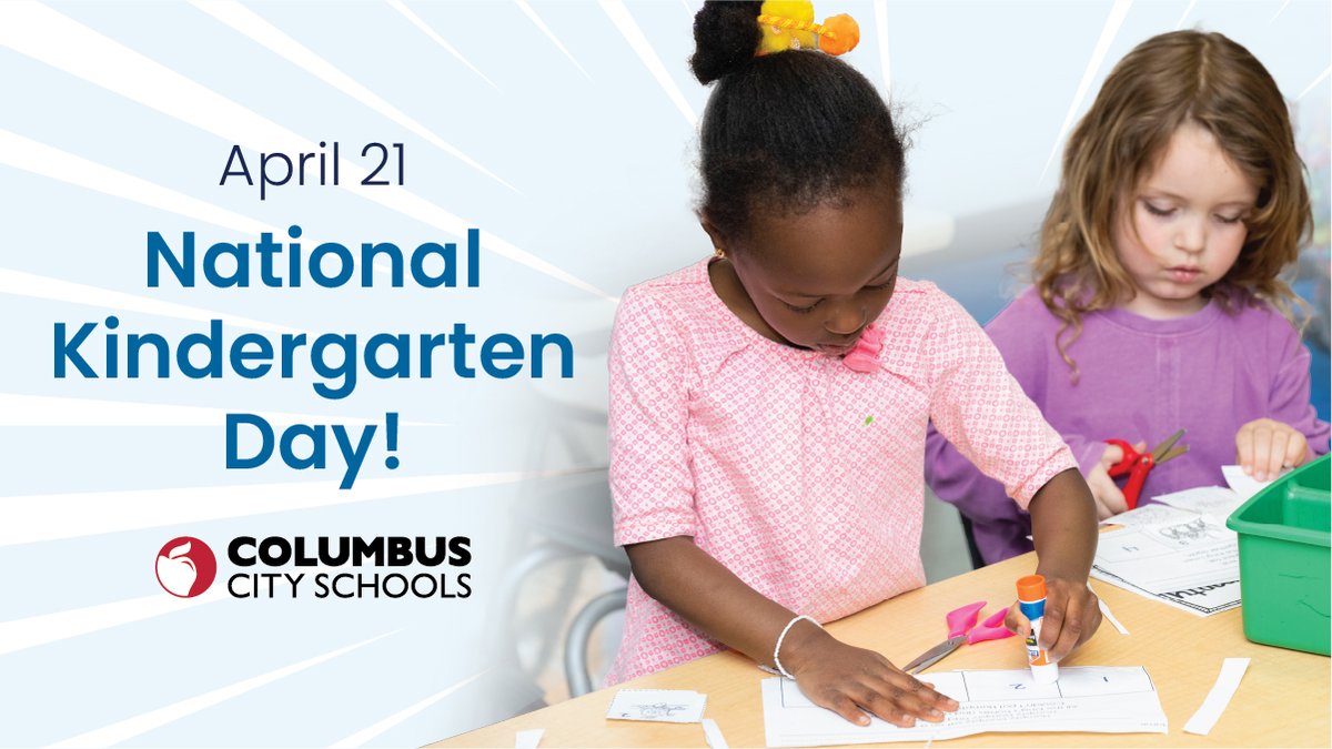 Columbus City Schools on Twitter "Today is National Kindergarten Day