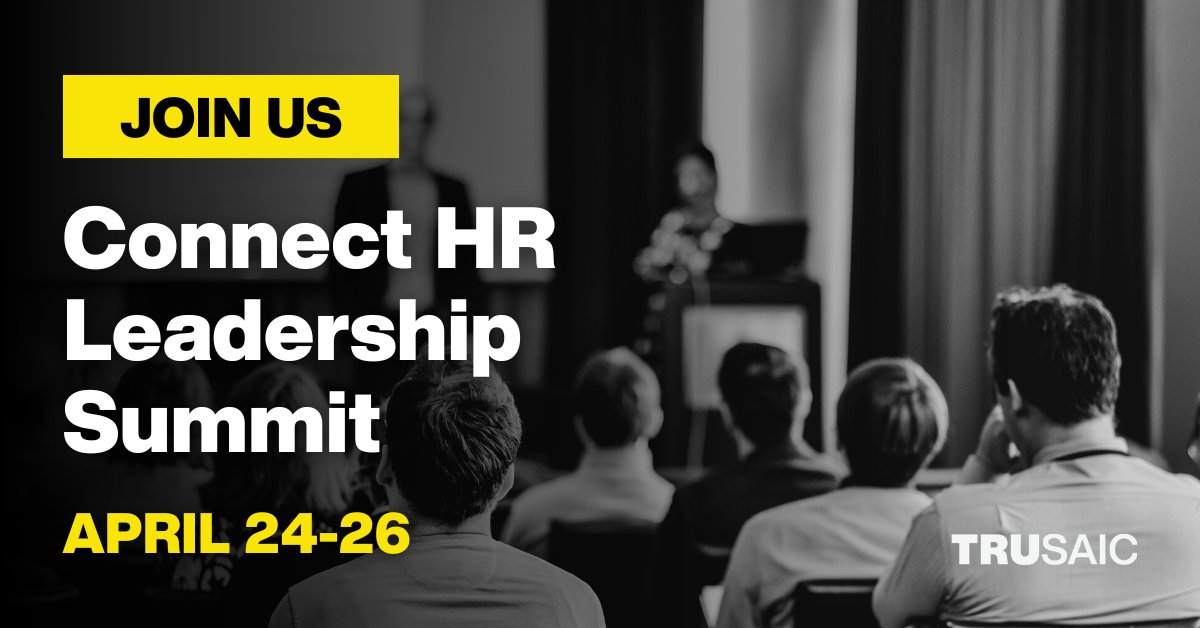 trusaic's tweet photo. Join us at the #ConnectHR Leadership Summit starting on Monday, April 24 and connect with some of the most influential thought leaders and experts in the HR industry.
Register today >>> https://t.co/7W1SdhtlYC
#HRLeadershipSummit #HRNetworking #HRProfessionals https://t.co/h2MF6xrLDG