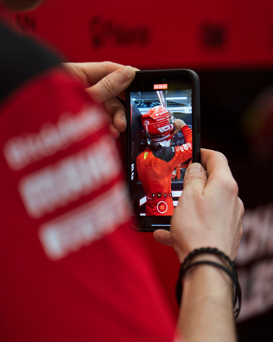 ScuderiaFerrari's tweet photo. Admin’s POV 📱 https://t.co/YYzuuzZ6Gj