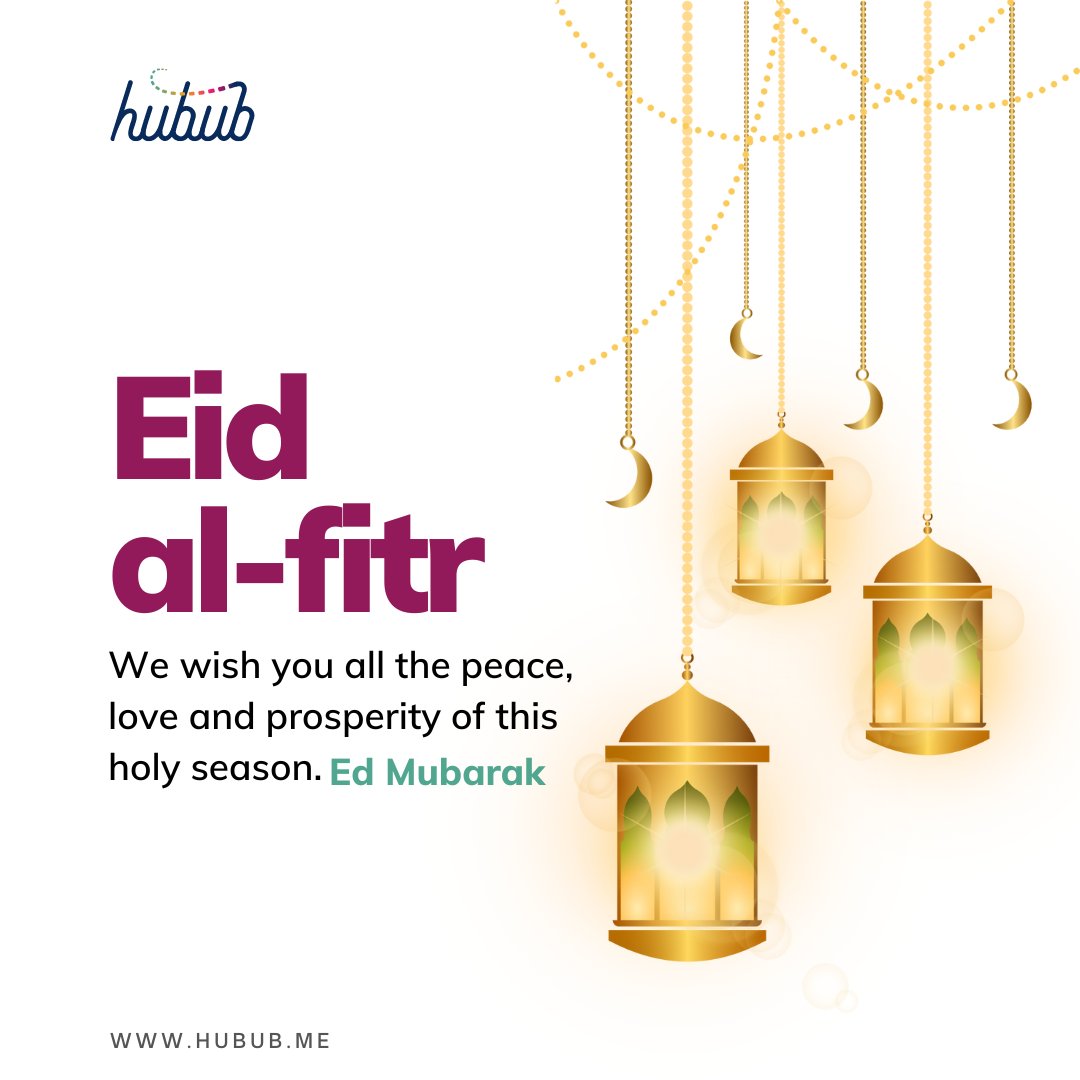 hububinc's tweet photo. May the spirit of Eid al-Fitr fill our hearts with love, joy, and peace. And may it bring us closer to God and to one another. Eid Mubarak! 🌙🕌🎉

#EidMubarak #EidAlFitr #Blessed #Faith #Love #Peace #Gratitude https://t.co/y7rG1XcFjB