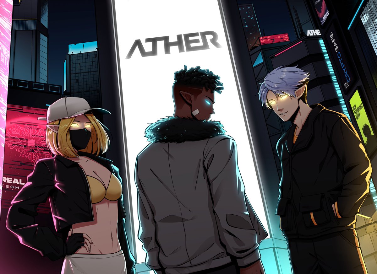 🎁 #NFTGiveaway 🎉

Prizes:
💰 1x 20$ $ETH or $USDT
📜 10x WL Spots for Ather!

To Enter:
🔸 Follow <a href="/atherverse/">Ather</a> &amp; <a href="/WorldOfMercek/">Mercek</a>
🔸 Like &amp; RT
🔸 Tag 3 friends

Ends in 24H ⌛️

#NFTs #NFTCommunity #ad