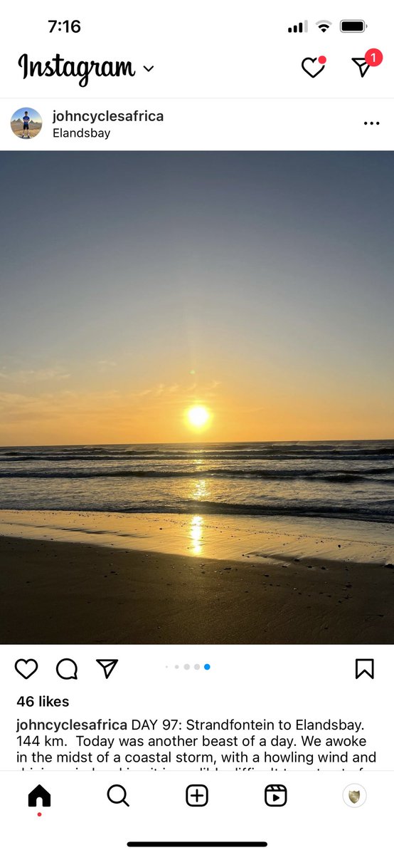 The Junior Duke Award (@juniordukeaward) on Twitter photo Tonight, #juniordukejohn will see the final African sunset of his 8600km ride through Africa! He should reach Cape Town tomorrow! All for <a href="/enfhaven/">Elsie Normington Foundation</a>. To help in the building of a children’s respite centre, please click here: gofund.me/0e1932ef Tonight, #juniordukejohn will see the final African sunset of his 8600km ride through Africa! He should reach Cape Town tomorrow! All for <a href="/enfhaven/">Elsie Normington Foundation</a>. To help in the building of a children’s respite centre, please click here: gofund.me/0e1932ef