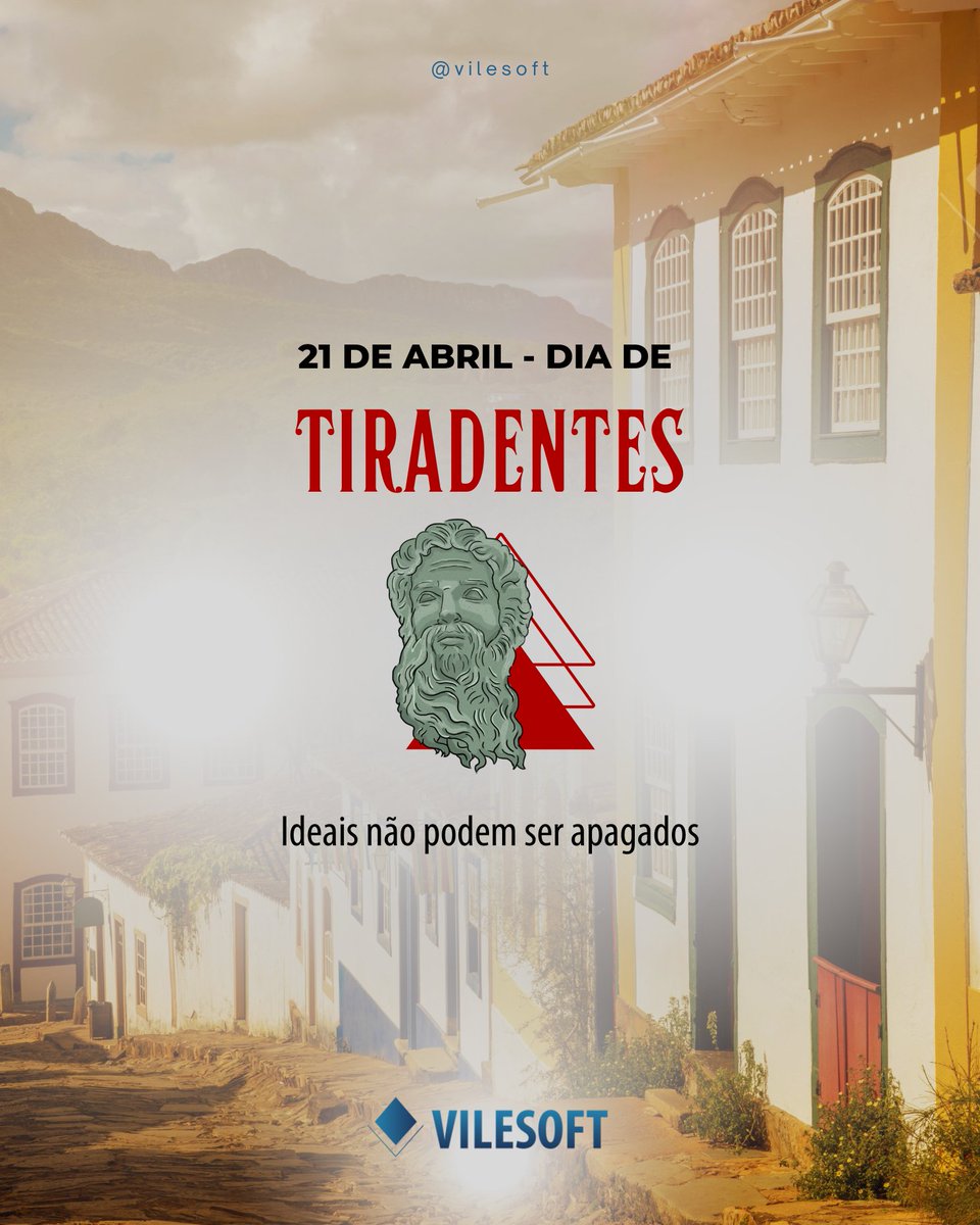 vilesoft's tweet photo. Todo dia 21 de abril, o Brasil entra em feriado para relembrar e homenagear a vida e a morte de Joaquim José da Silva Xavier, o Tiradentes. 

Após a Independência do Brasil e a Proclamação da República, a imagem de Tiradentes começou a ser louvada como um dos heróis da nação. https://t.co/8MiomydsTP