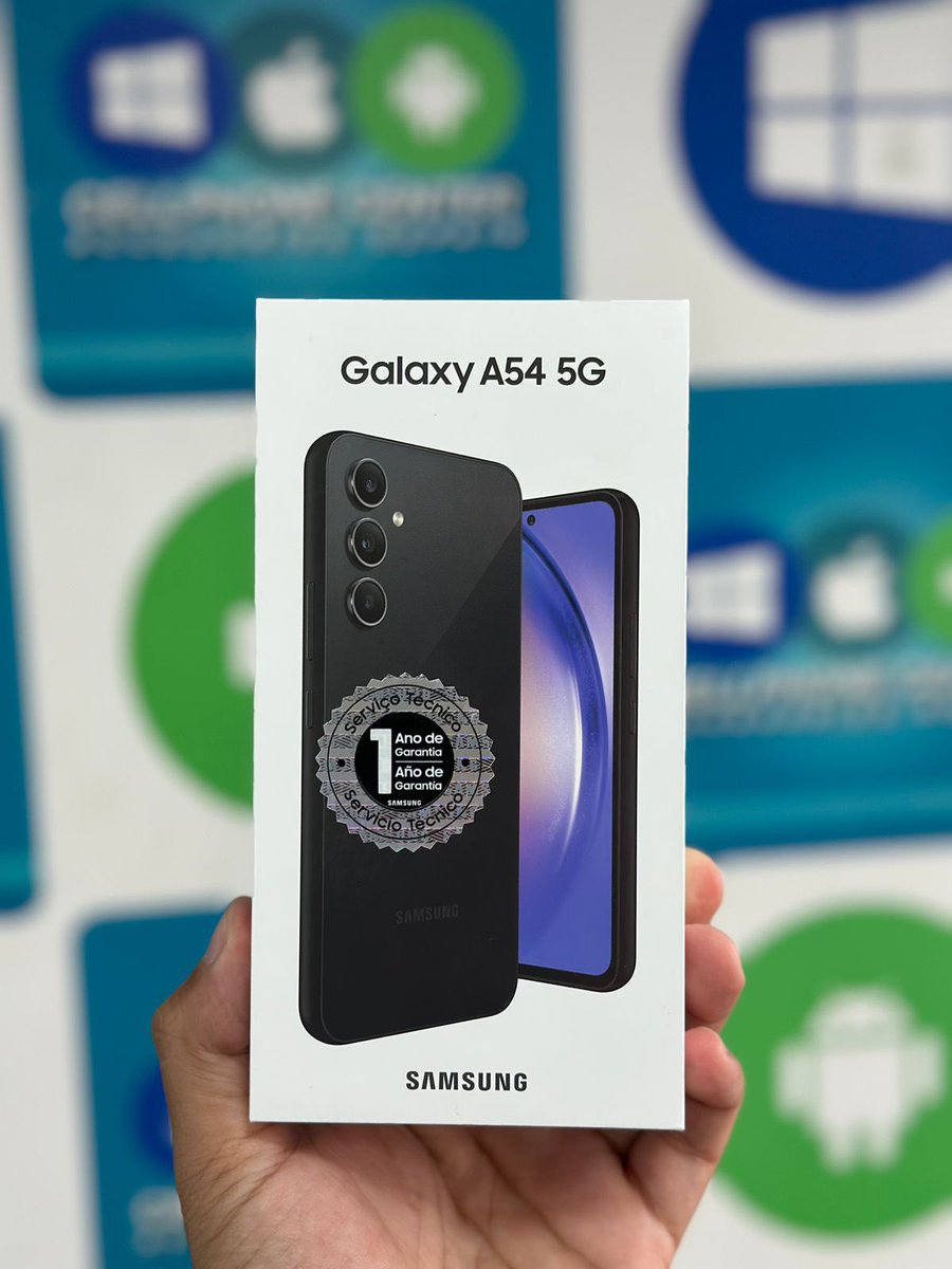 SAMSUNG A54 128GB a tan solo $399 aprovecha. 
Visítanos: 📍Centro comercial plaza la Garzota local 23 (junto a Supermaxi)
