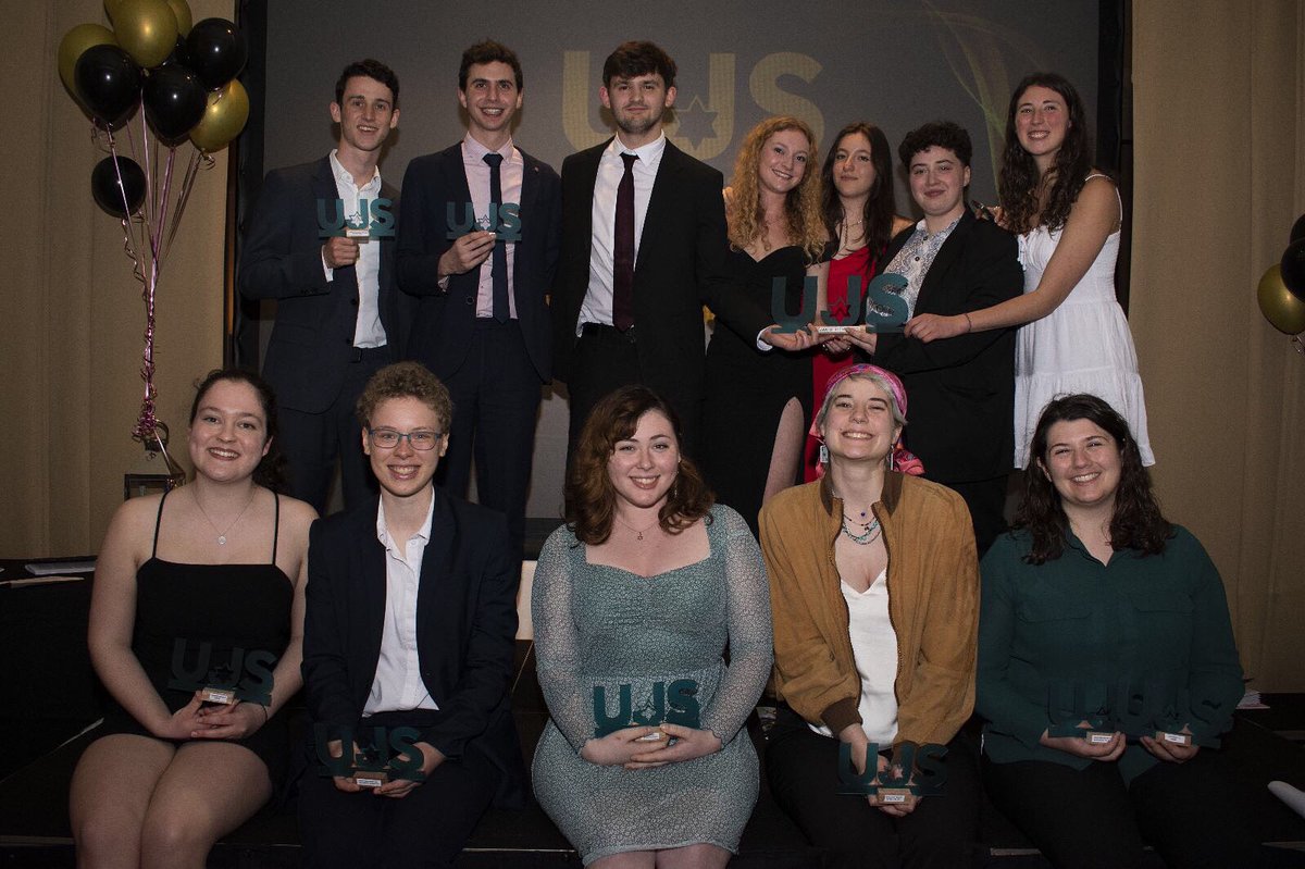 Congratulations to all of our winners at last night’s Student Awards! Thank you to everyone who came and to all the students who volunteer their time and make sure Jewish life on campus continues to thrive!