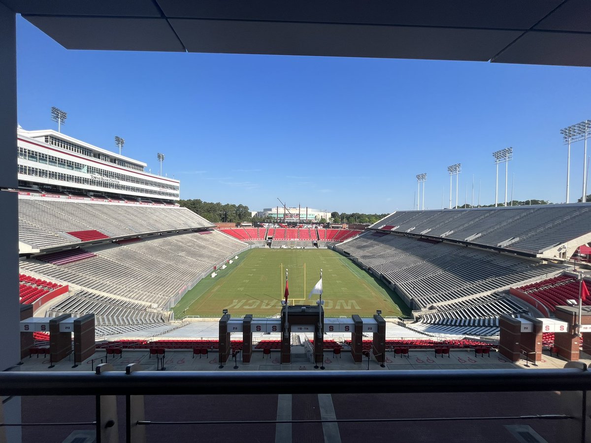Jessica OBerto (@mrsobertosc) on Twitter photo Excited to be spending my work day at the <a href="/NCStateASPSA/">NC State ASPSA</a> 2023 Wolfpack Summit to learn more about supporting Student-Athletes! Look at this amazing view of Carter Finley Stadium! Excited to be spending my work day at the <a href="/NCStateASPSA/">NC State ASPSA</a> 2023 Wolfpack Summit to learn more about supporting Student-Athletes! Look at this amazing view of Carter Finley Stadium!