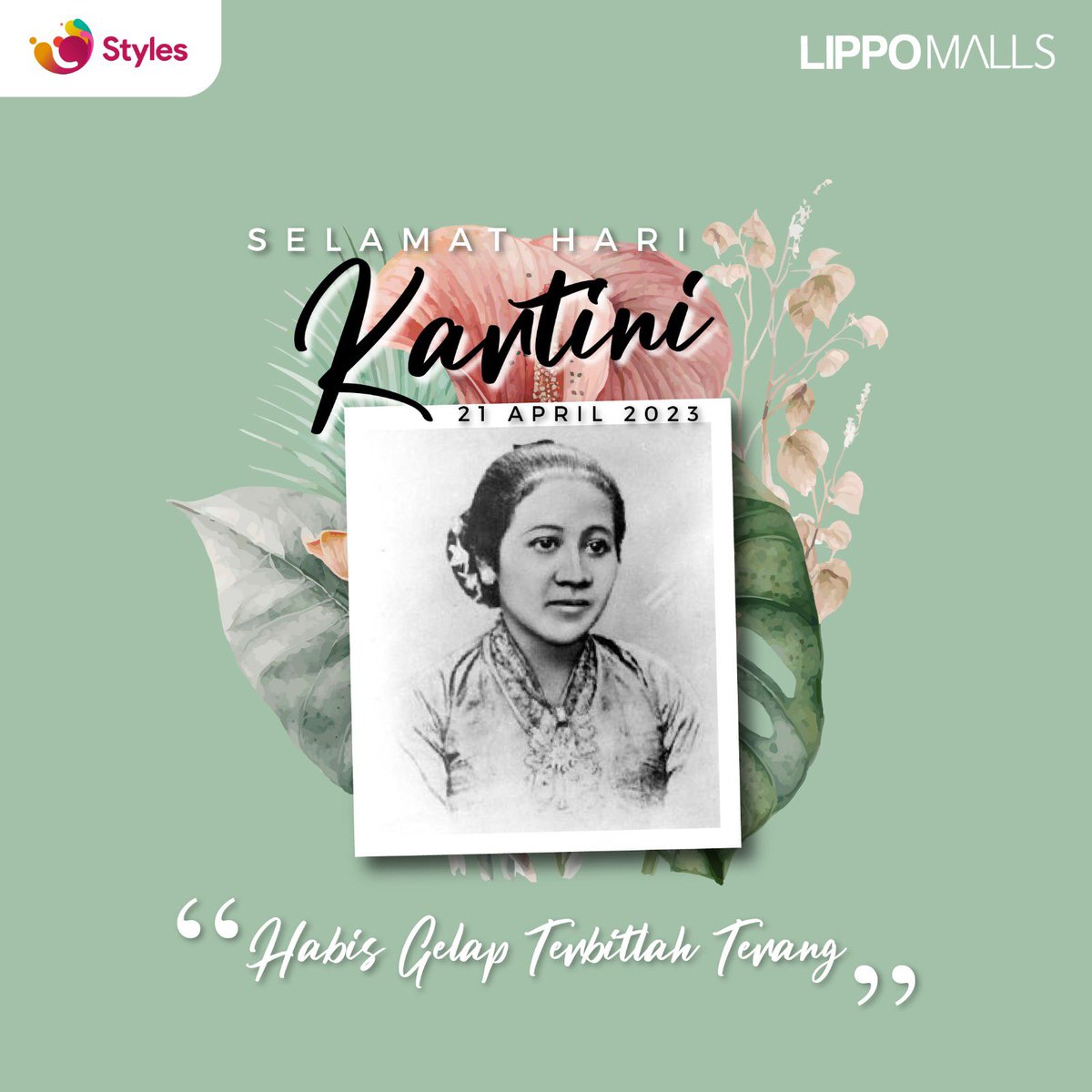 Selamat Hari Kartini untuk para perempuan di Indonesia!

Selalu bersinar, menginspirasi dan tetaplah menjadi Kartini kebanggaan Indonesia.

#LippoMallsIndonesia #LippoMalls #SelamatHariKartini #HariKartini #HariKartiniLMI
