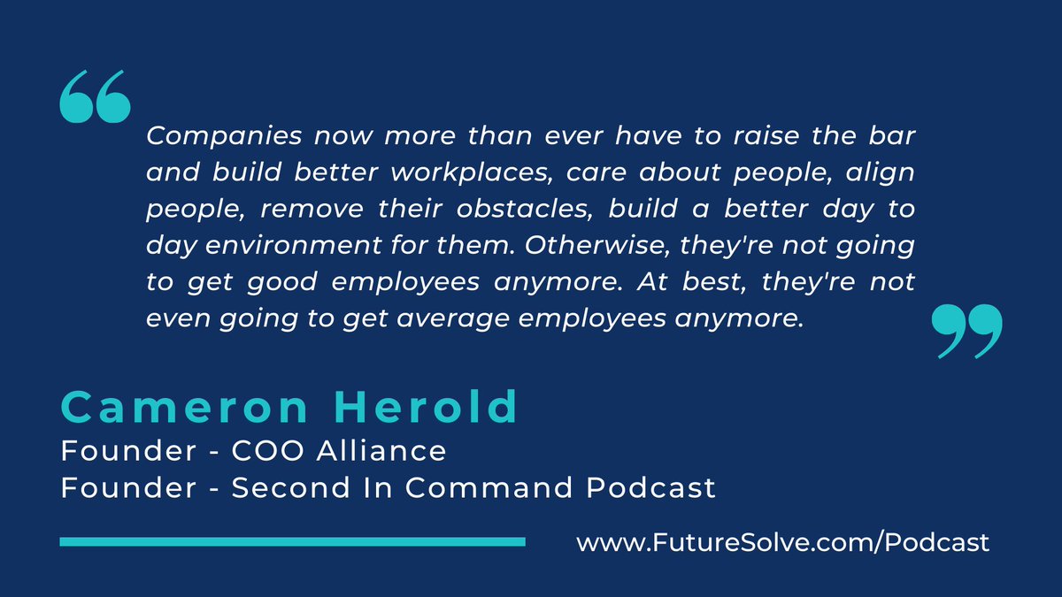 Constructive episode on Strategic HR Show podcast w/ Cameron Herold, mastermind behind exponential growth of companies, incl. 'Big 4' wireless carrier &amp; monarchy. #futuresolve #HR #futureofwork #consulting #AI #leadership #podcast