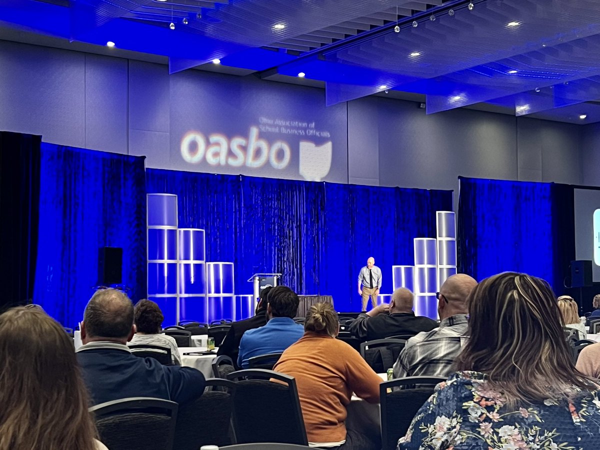 Just witnessed an amazing keynote speech by <a href="/Joe_Sanfelippo/">Joe Sanfelippo</a> - the amount of energy and enthusiasm was off the charts! Truly inspiring and a reminder to always bring your A-game to everything you do. #KeynoteSpeaker #Energy #Inspiration <a href="/oasbo/">OASBO</a>