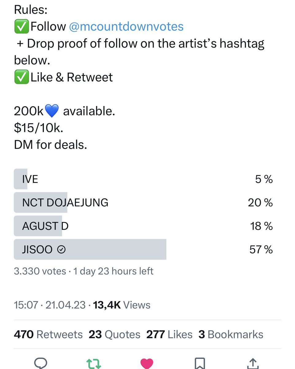 snowdropwhen's tweet photo. @mcountdownvotes done for #JISOO https://t.co/WpxwxnLEOC