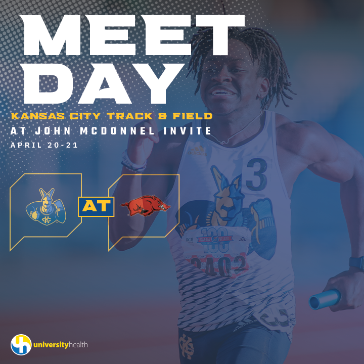Let's Get This Party Started 
🏅 John McDonnell Invitational  
📍 Fayetteville, AR 
⏰ 3:30 PM 
📈 bit.ly/3AeSOaL
📺 es.pn/3H31W6i
#ROOUP | #DeclareKC