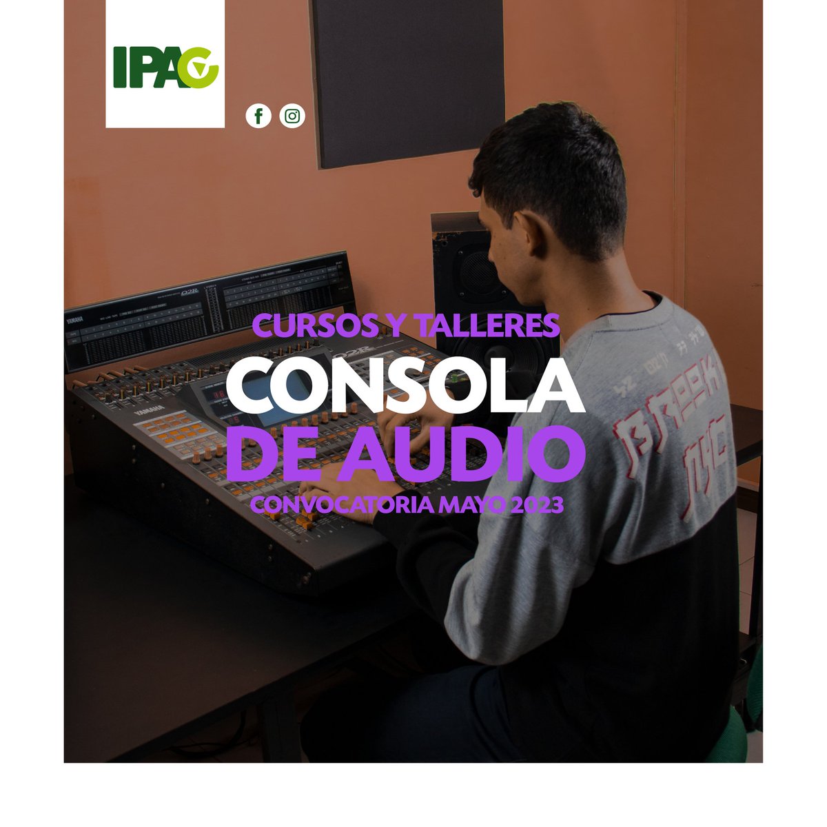 ipacpy's tweet photo. 🔈 Si te gusta el Sonido,  el TALLER DE CONSOLA DE AUDIO te va a interesar.

Escribinos y te contamos más al
 0961438507
 https://t.co/7StAlpHoFP

#audio
#ediciondeaudio 
#audiodigital 
#sonido
#comunicacionpy
#escueladeaudiovisual https://t.co/GAShRHfDSw