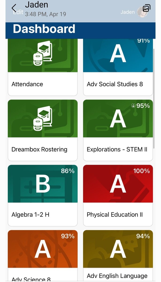 8th grade year coming to end. STUDENT-Athlete