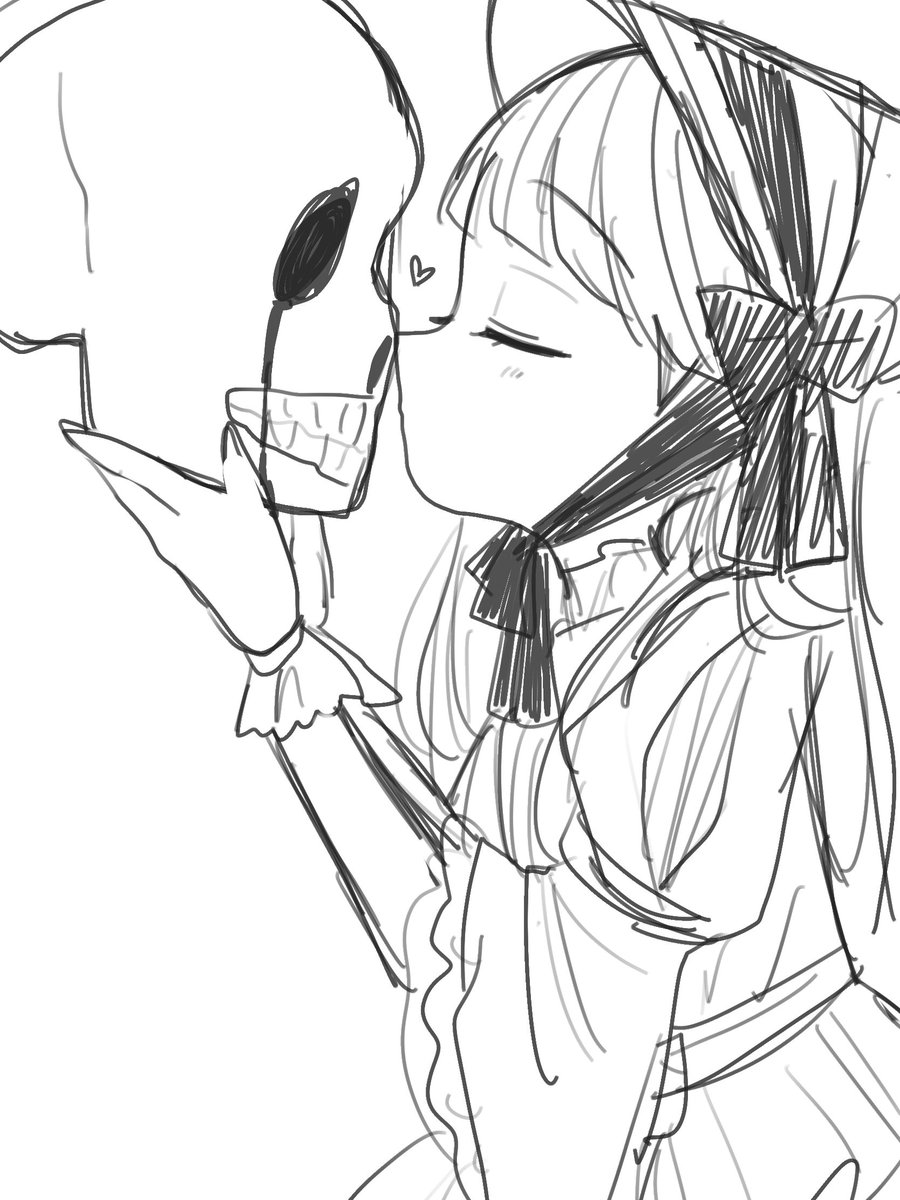なんか、描いて満足してそのまま忘れてた絵たち上げるか 