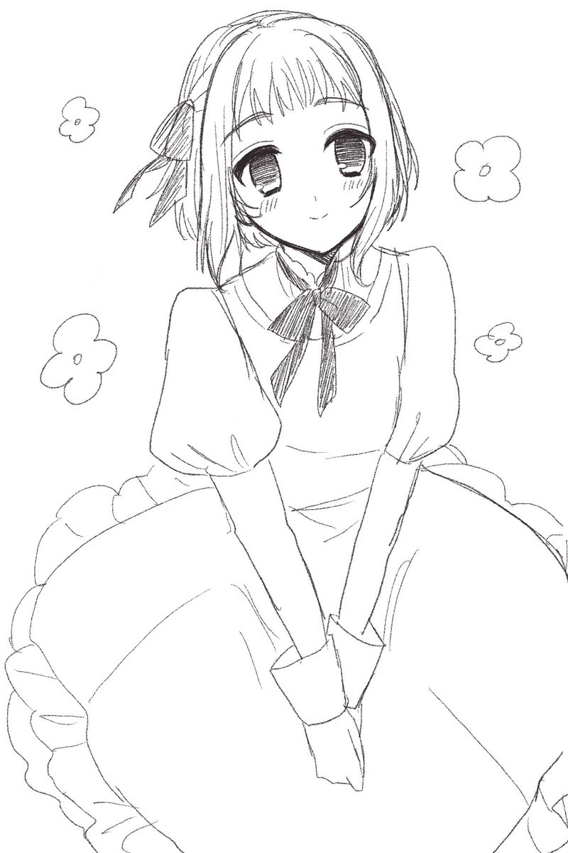 なんか、描いて満足してそのまま忘れてた絵たち上げるか 