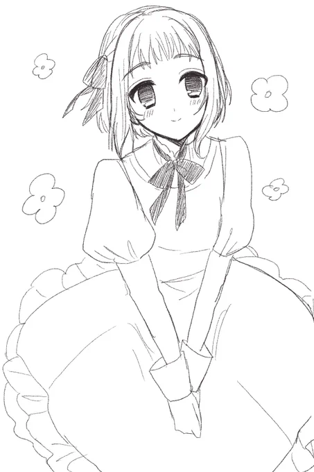 なんか、描いて満足してそのまま忘れてた絵たち上げるか 