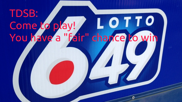 dyellowkl's tweet image. #tdsbparents @GTAschoolz Don't be fooled by the @TDSB lottery based admission.They claim it's equal and random. It's NOT! It's like inventing another 649 where certain races and genders are guaranteed to win first @TorontoStar #TDSBteachers #EndTheLottery